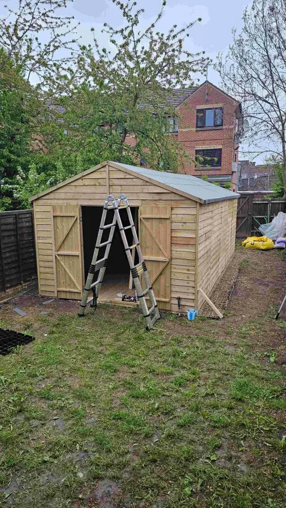 Garden Shed Before D